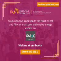 REJOIGNEZ-NOUS À L'EXPOSITION MIDDLE EAST ENERGY DUBAI 2024